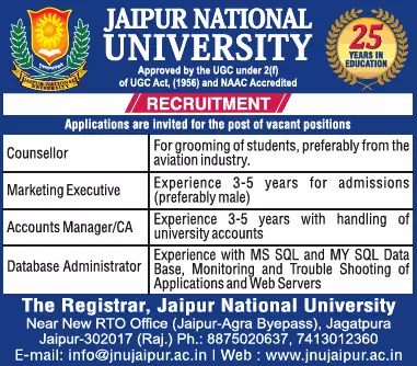 Recruitment Advt - Times of India