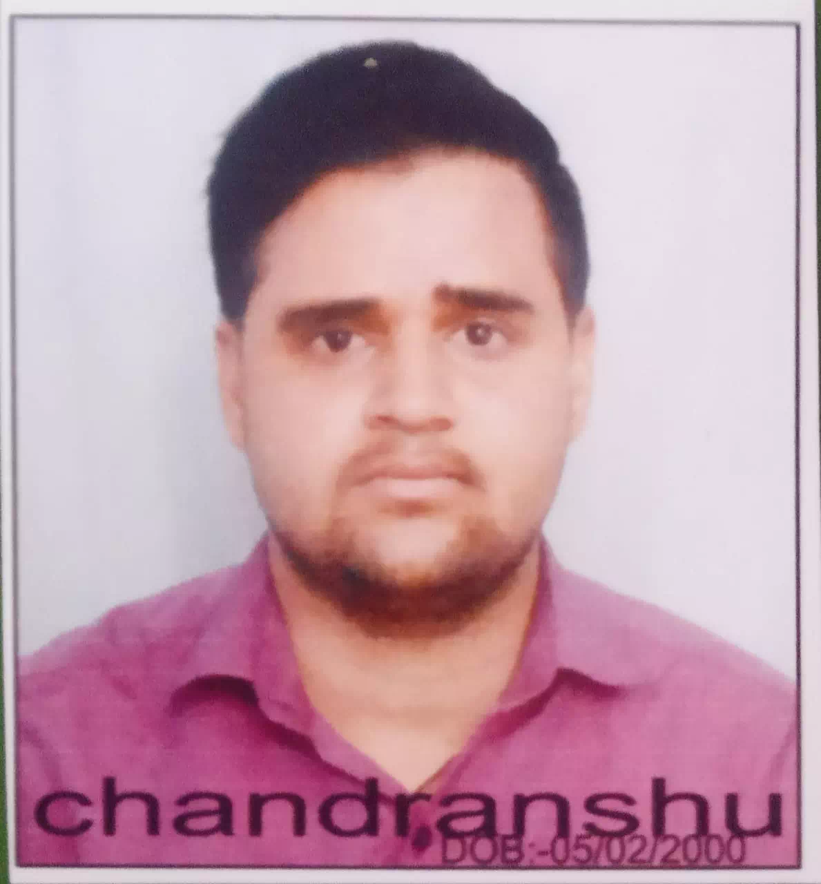 Chandrashu Choubey