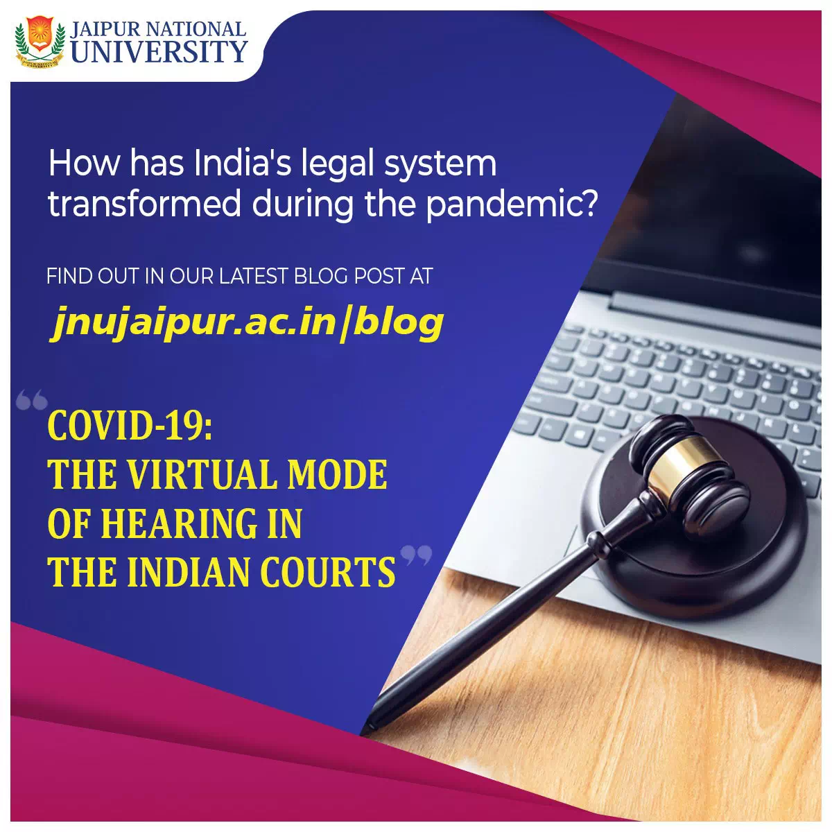 COVID 19-The Virtual Mode of Hearing in the Indian Courts