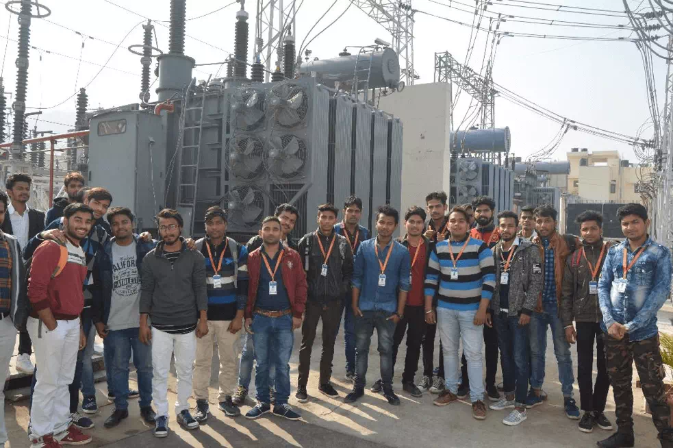 Industrial visit to 132KV Grid Sub Station (GSS), Jawahar Nagar, Jaipur