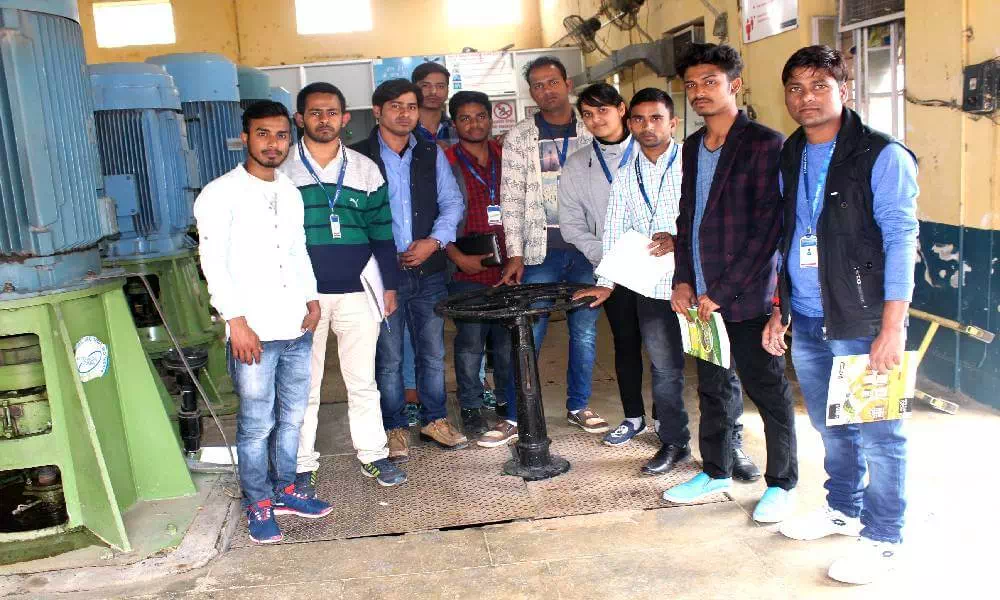 Industrial visit to PHED, Jodhpur, Rajasthan