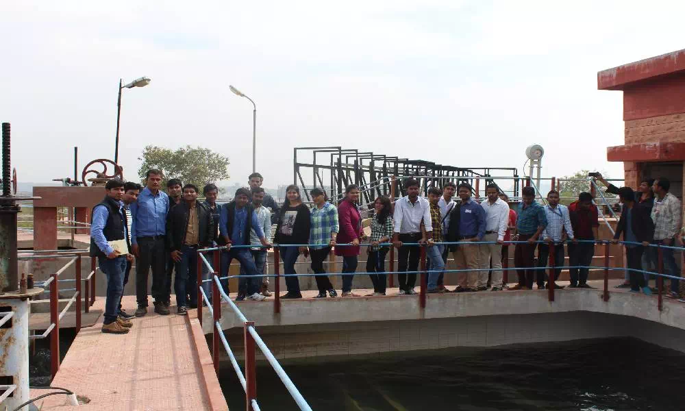 Industrial visit to PHED, Jodhpur, Rajasthan