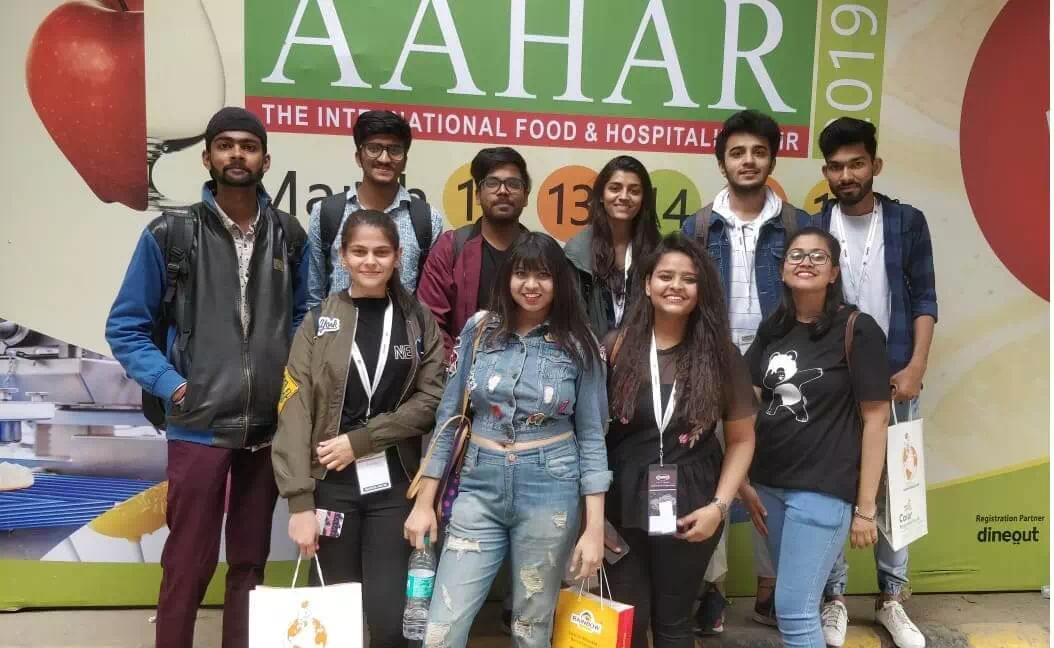 Industrial visit to AAHAR Food Fair, 2019