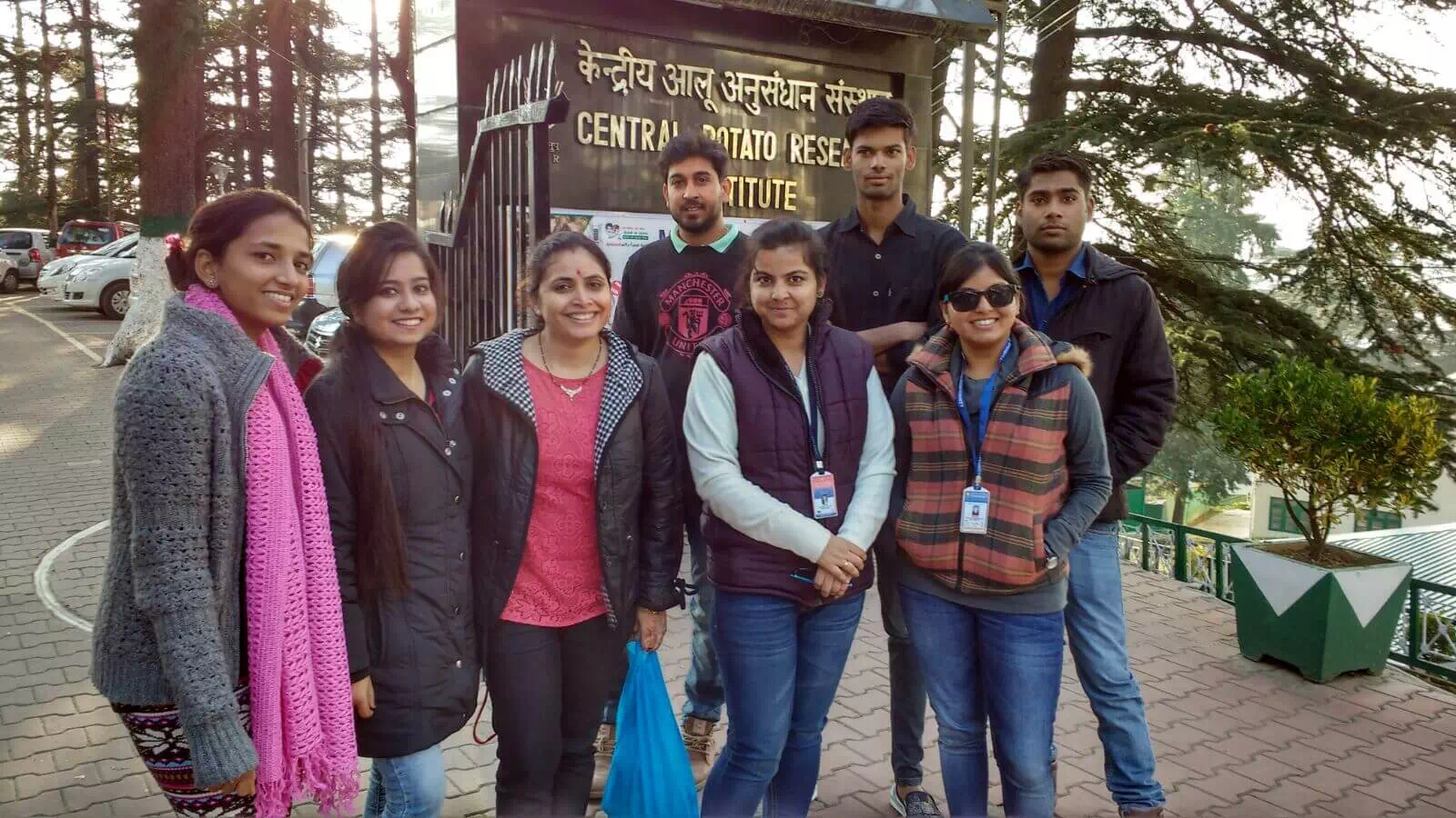 Industrial visit to Central Potato Research Institute.