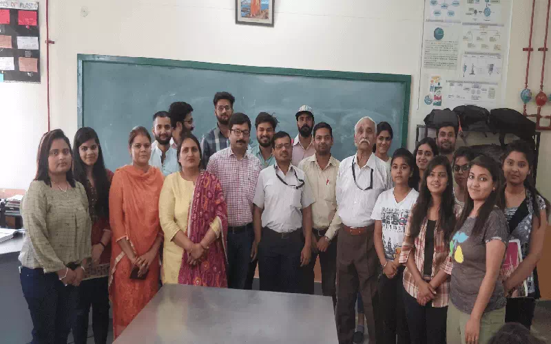 Guest Lecture on “Importance of studies and research after B.Tech.”
