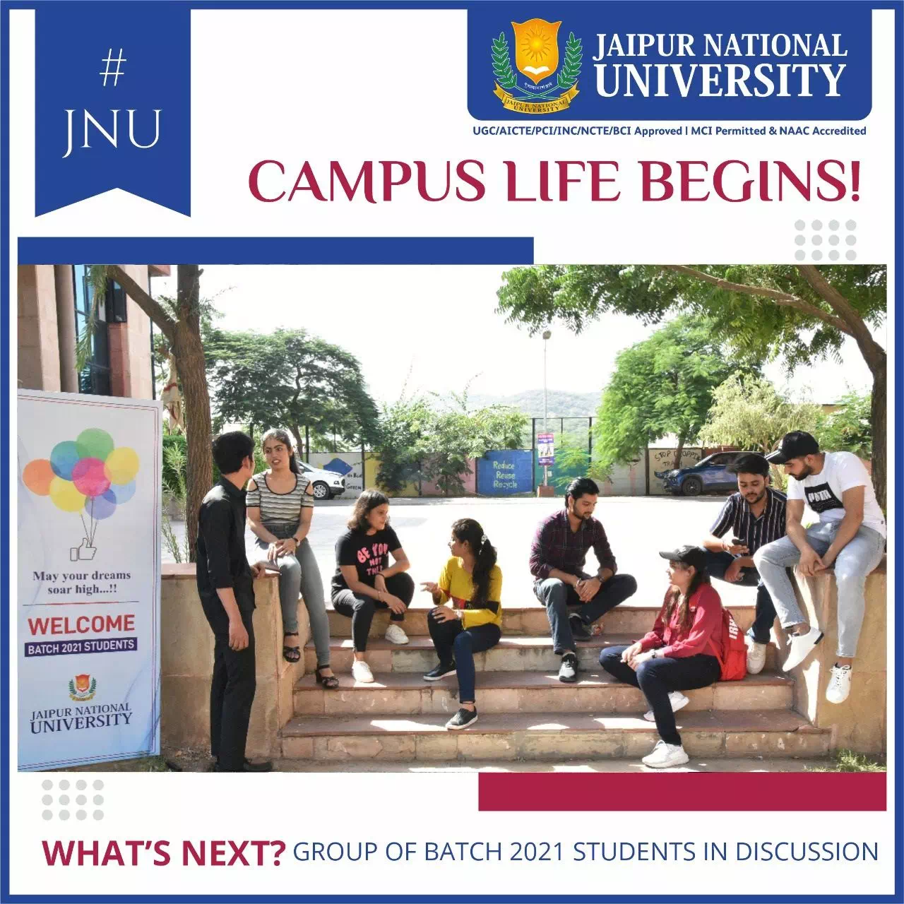 CAMPUS LIFE BEGINS