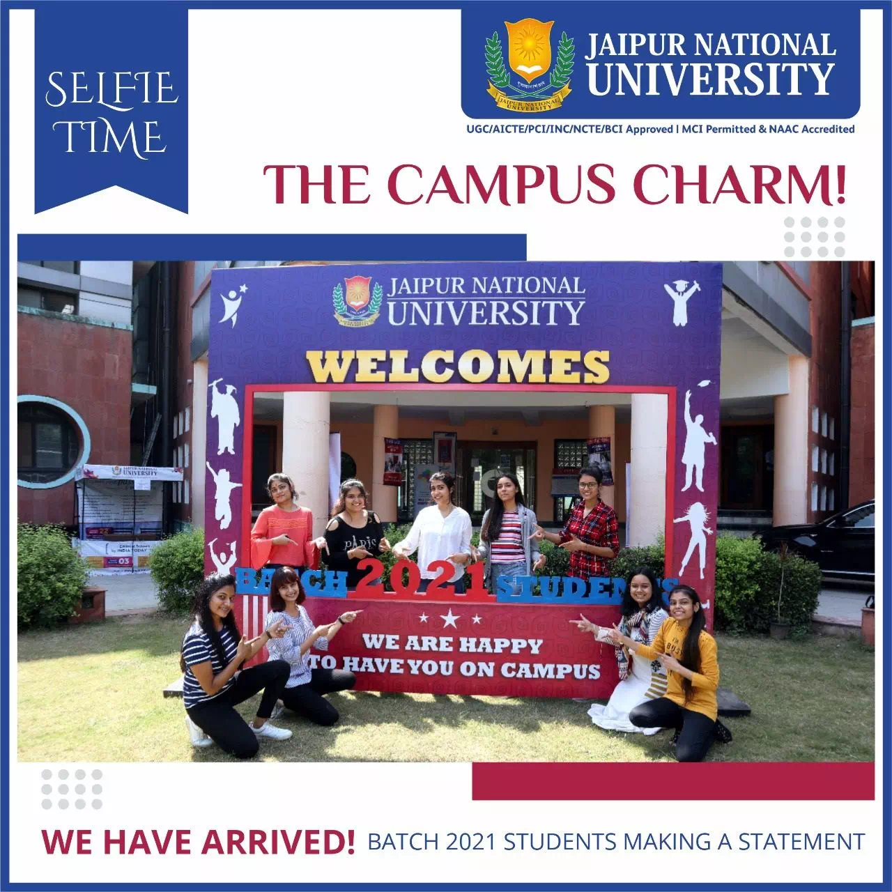 THE CAMPUS CHARM!