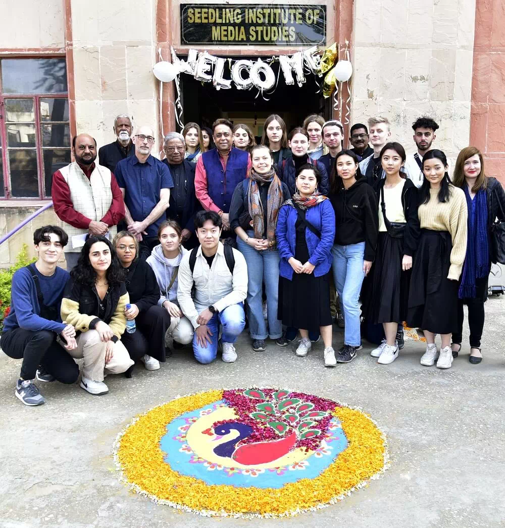 Delegates of Kungholms College in Stockholm, Sweden visits School of Media Studies