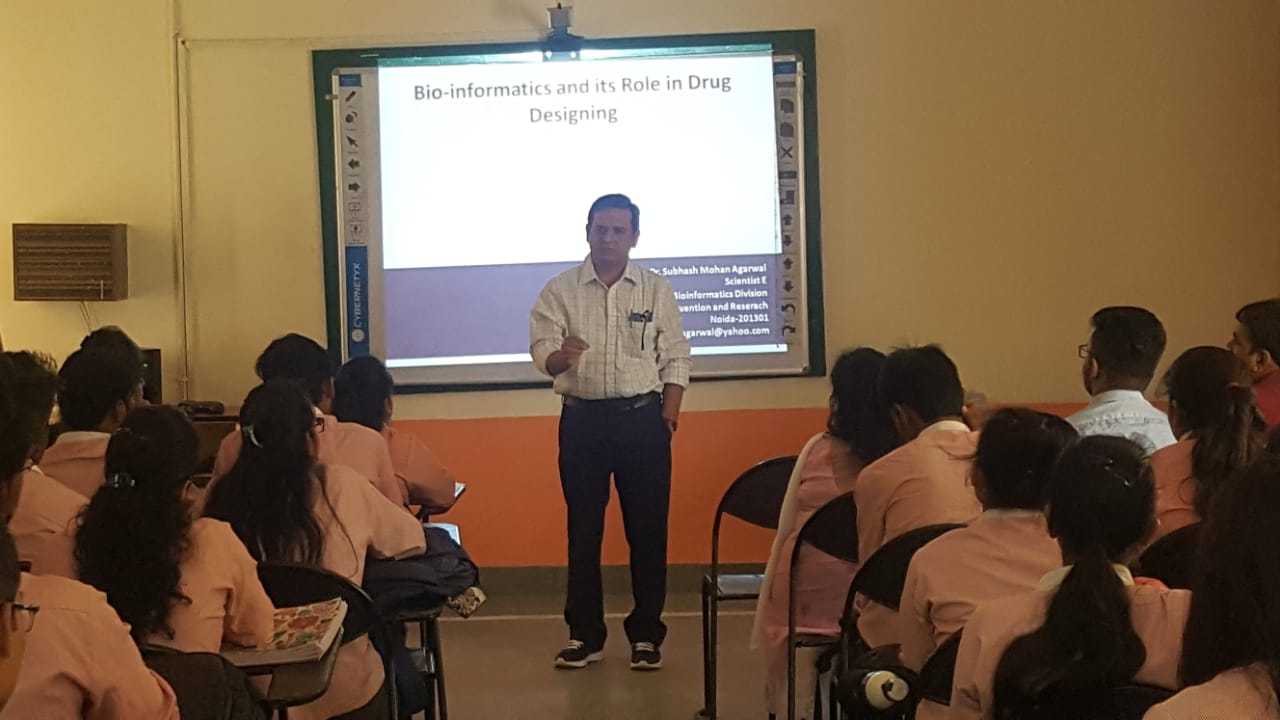 Guest Lecture on Bioinformatics and its Role in Drug Designing