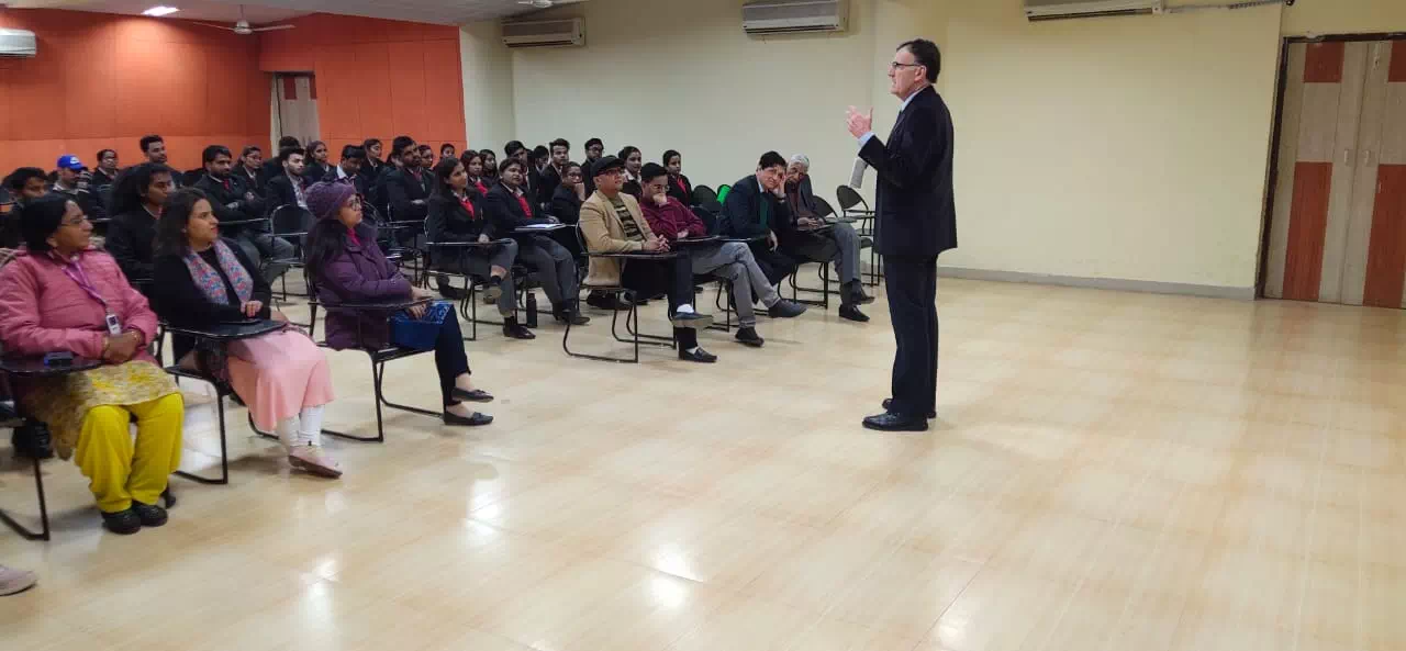 Interactive session with Prof. Ashish Chandra, Prof. William Stroube and Dr. David on Managing Emotional Intelligence and Big Data