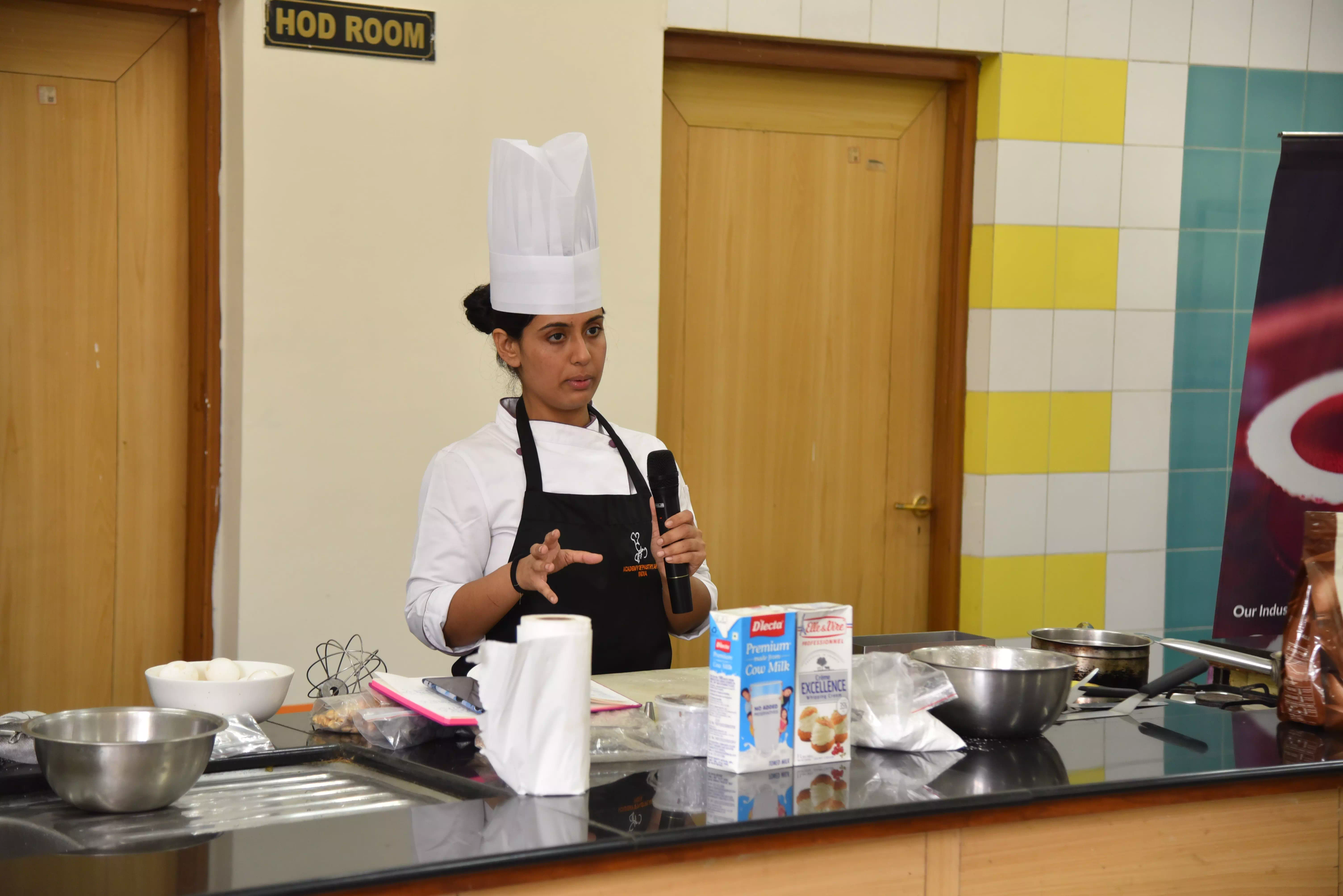 Workshop on Modern French pastry 