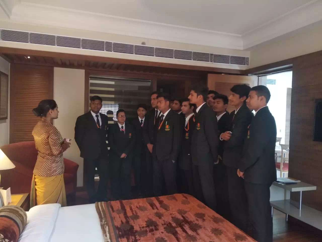 Industrial visit to Hotel Lalit, Jaipur