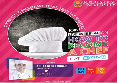 Online Webinar  on – How to become a  Successful Chef