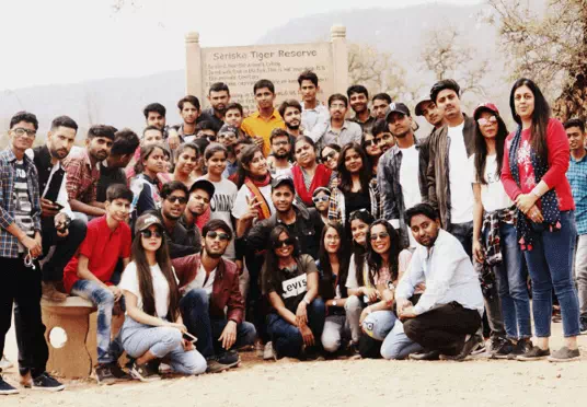 One day educational trip to Sariska National Park: