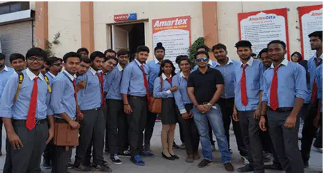 Industrial visit to Amartex, Chandigrah  