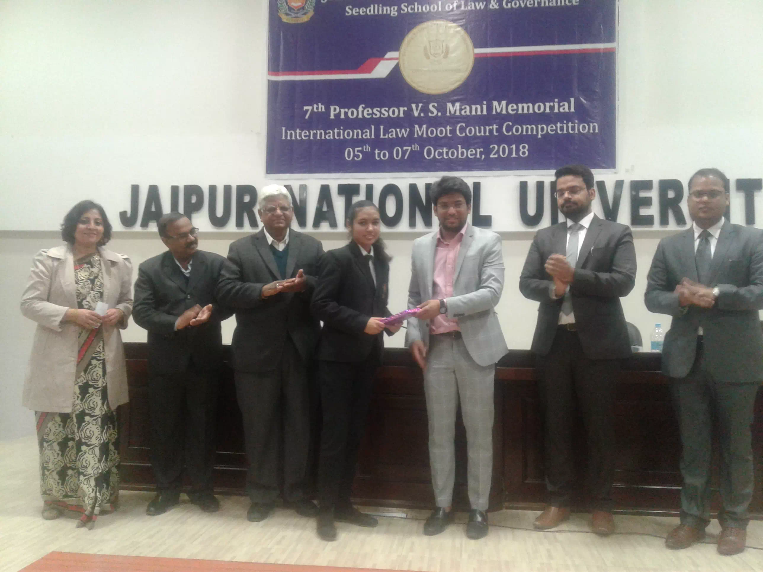 ‘Intra Moot Competition’ was organized from 1st to 2nd February,2019