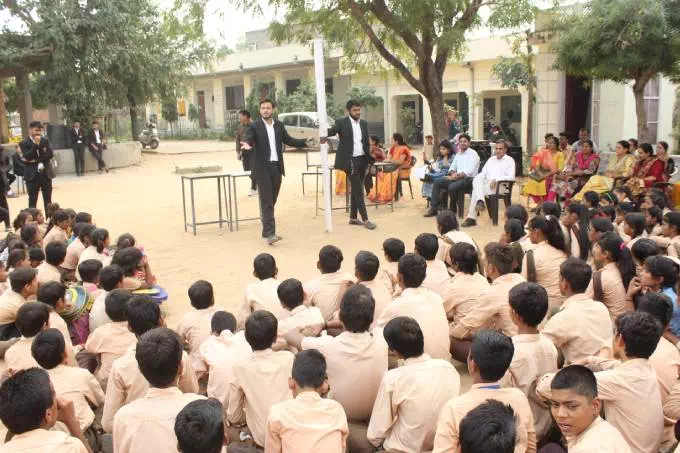 Legal Aid Camp Ogranised by Seedling School of Law and Governance, Jaipur National University at Bhakrota (BAGRU) on 14th Nov. 2019