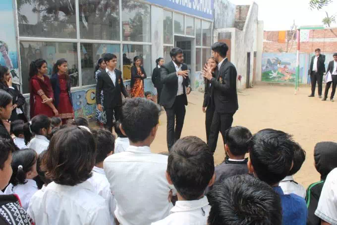 Legal Aid Camp Ogranised by Seedling School of Law and Governance, Jaipur National University at Bhakrota (BAGRU) on 14th Nov. 2019