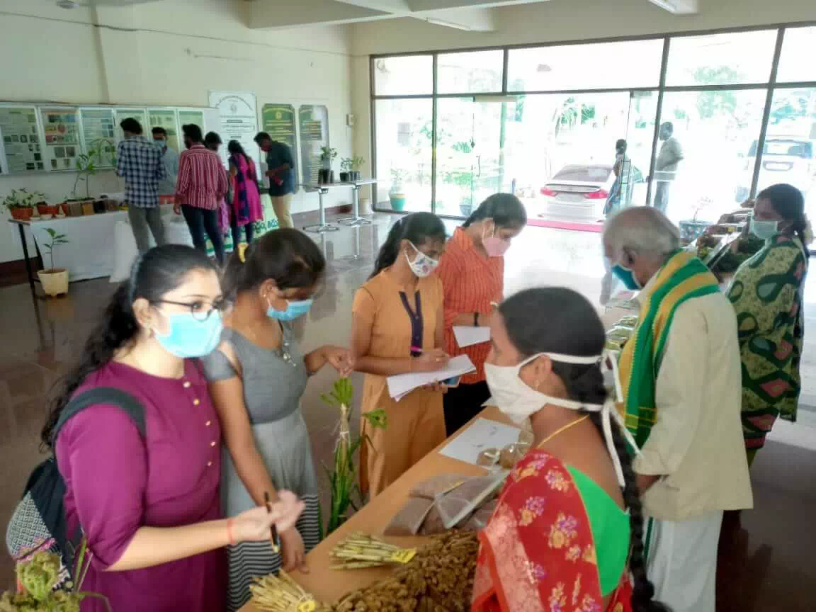 Training on rural agricultural work experience at KVK Tirupati