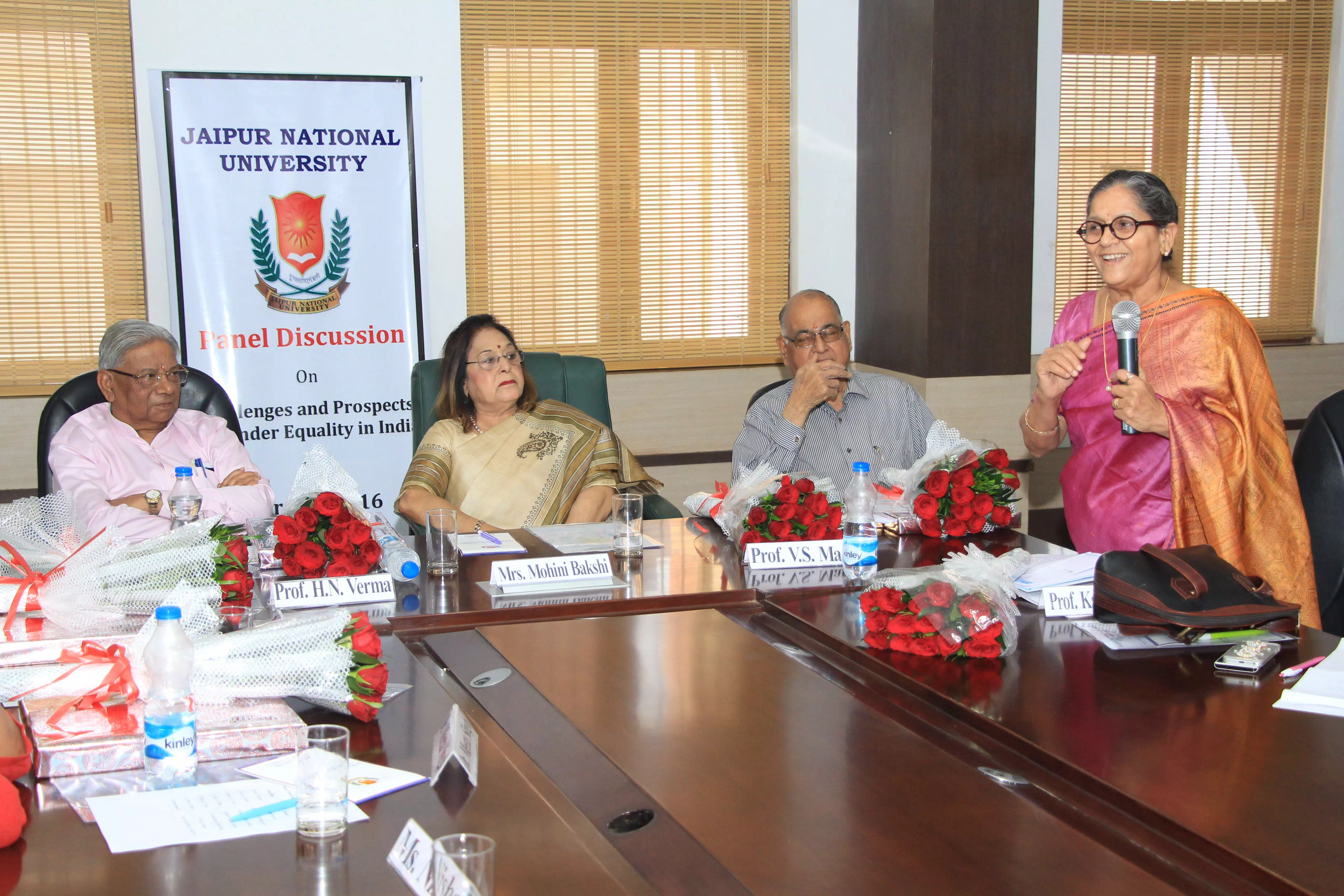 Panel Discussion on Challenges & Prospects of Gender Equality in India 