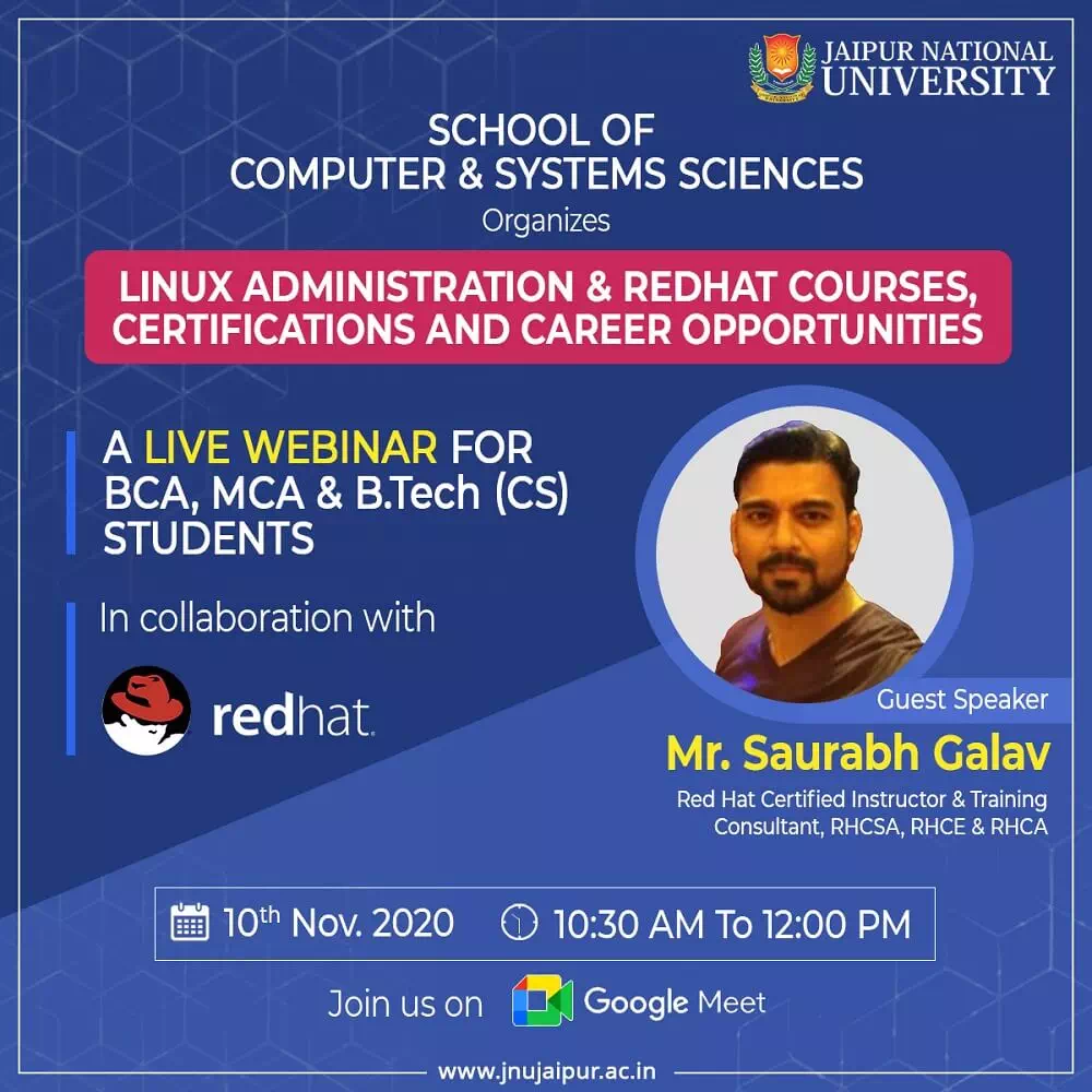 Webinar on Linux Administration & Red Hat Courses