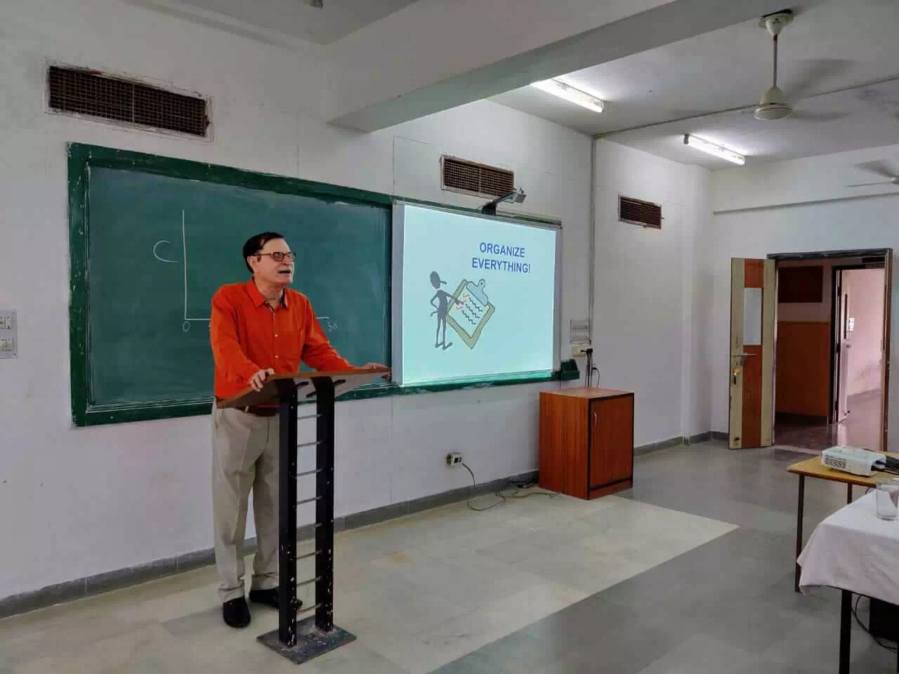 Guest Lecture on Effective Public Speaking