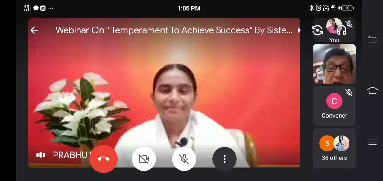 Webinar on Temperament to Achieve Success 