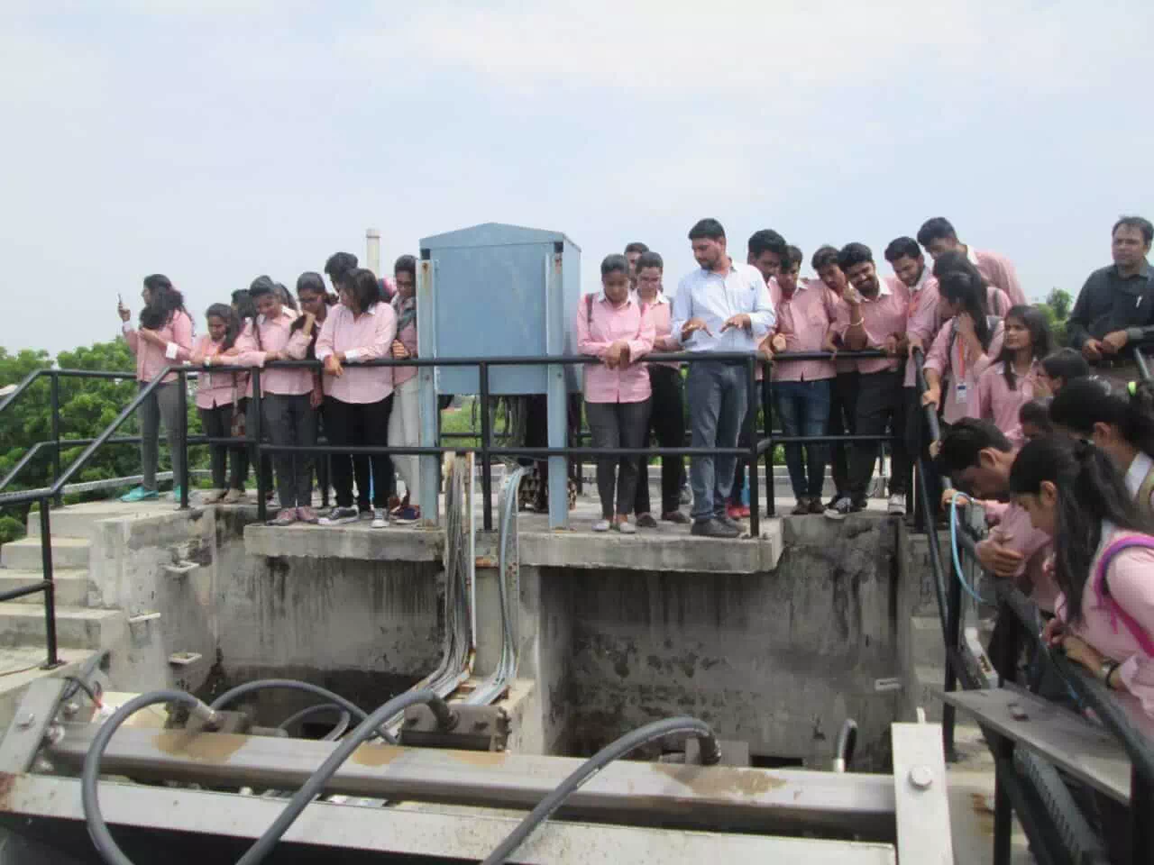 Visit to JDA’s Effluent Treatment Plant (ETP), Ralwata