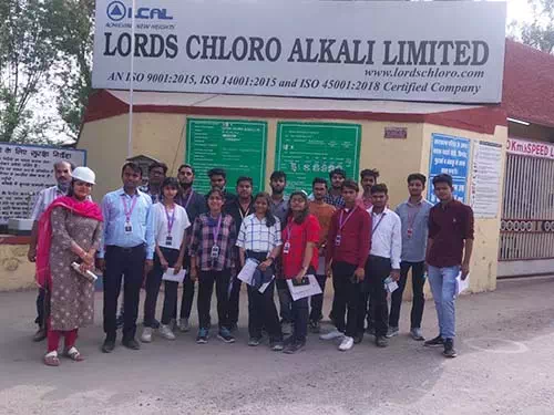 Industrial Visit to Lords Chloro Alkali Pvt. Ltd.1