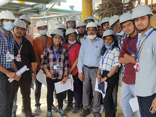 Industrial Visit to Lords Chloro Alkali Pvt. Ltd.3