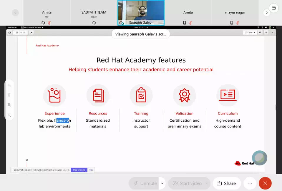 Webinar on Linux Administration & Red Hat Courses