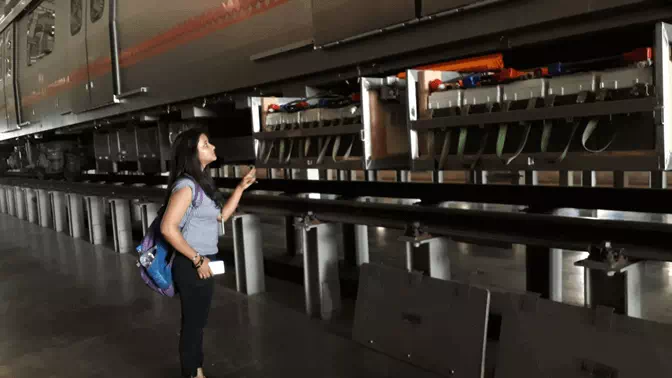 Industrial visit to Jaipur Metro, Jaipur