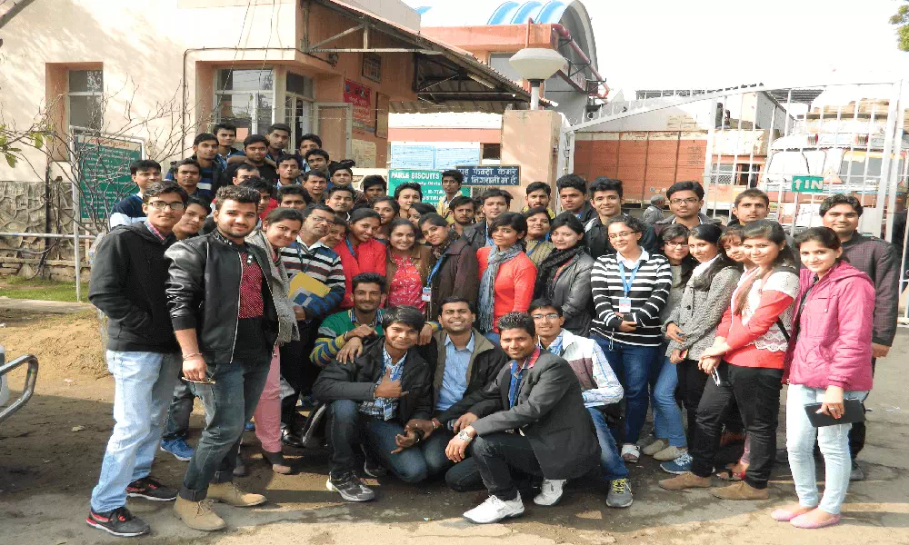 Industrial visit to Parle Products Pvt. Ltd. (Bakery and Confectionery Plant)