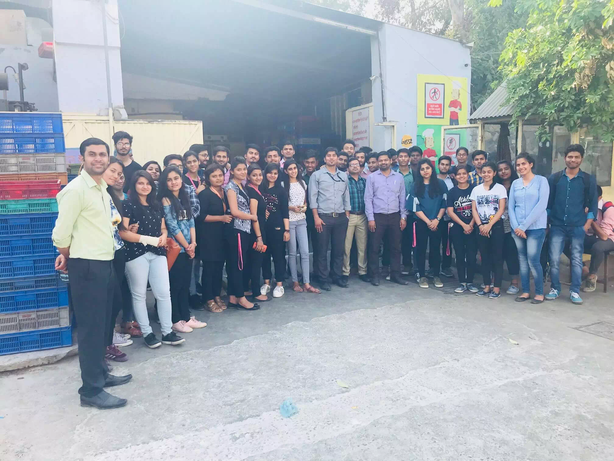Industrial visit  to Tulsyan Foods (Britannia Bread manufacturing plant)
