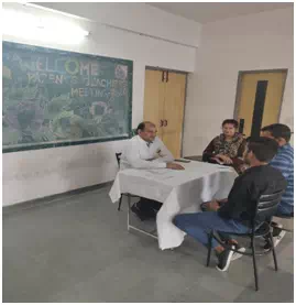 Report of the Meeting with Parents of the B.Sc., Students and the Teachers of the Nursing Departments