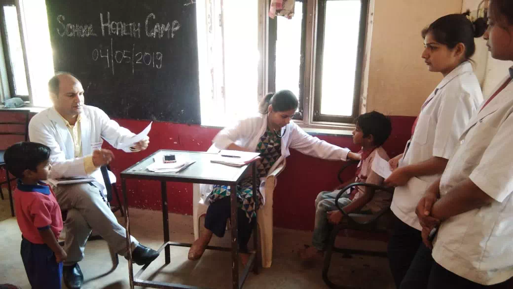 2nd School Health Checkup Camp