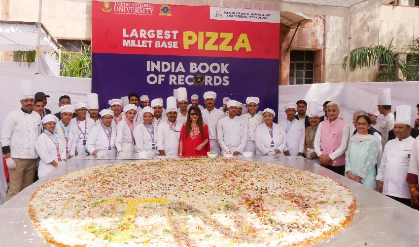Largest Millet Based Pizza Record Attempt Event