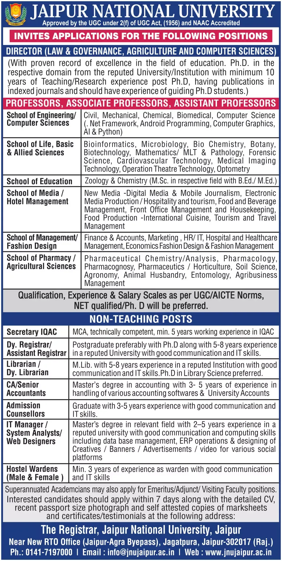 Recruitment Notice