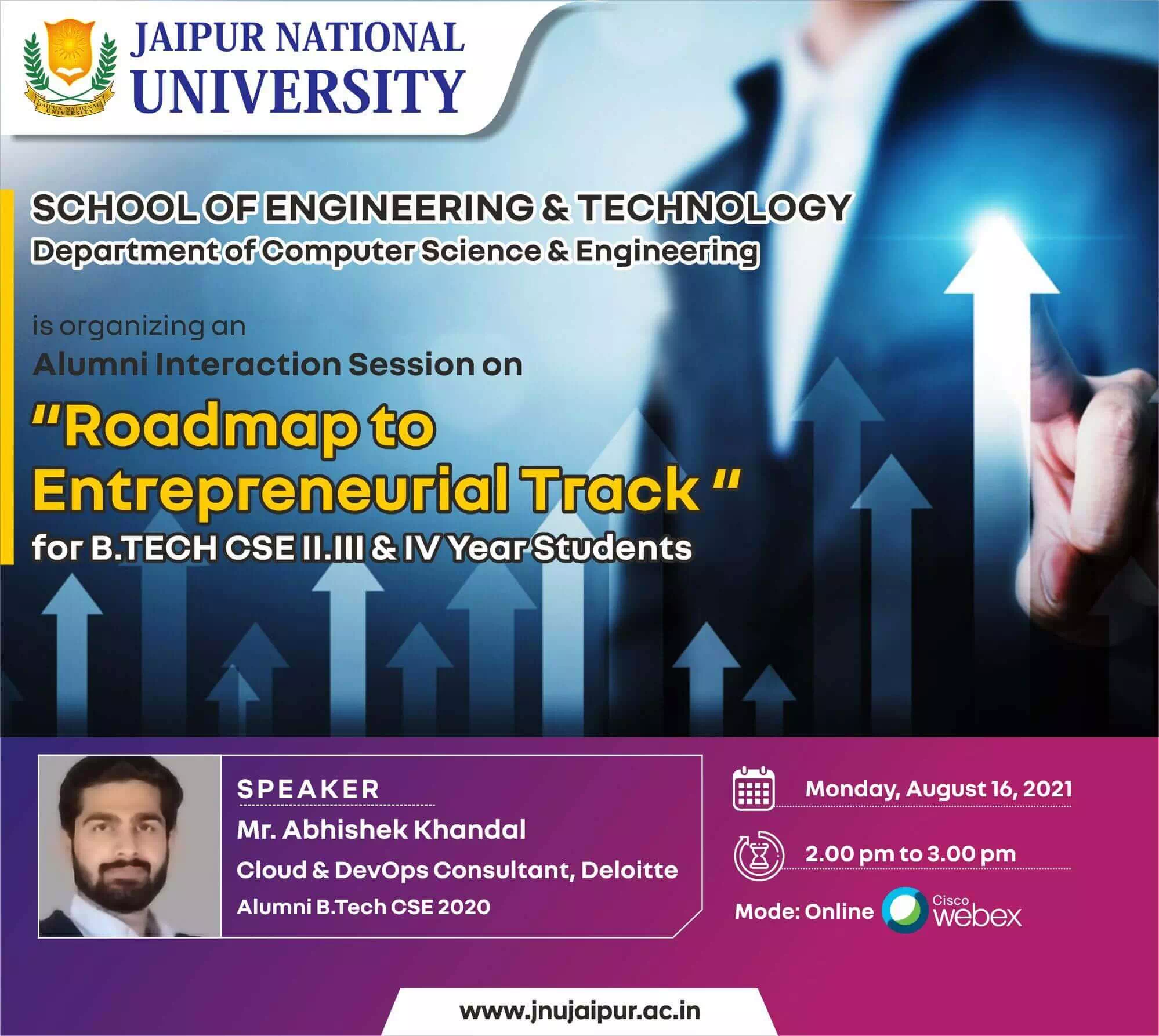 Roadmap to Entrepreneurial Track