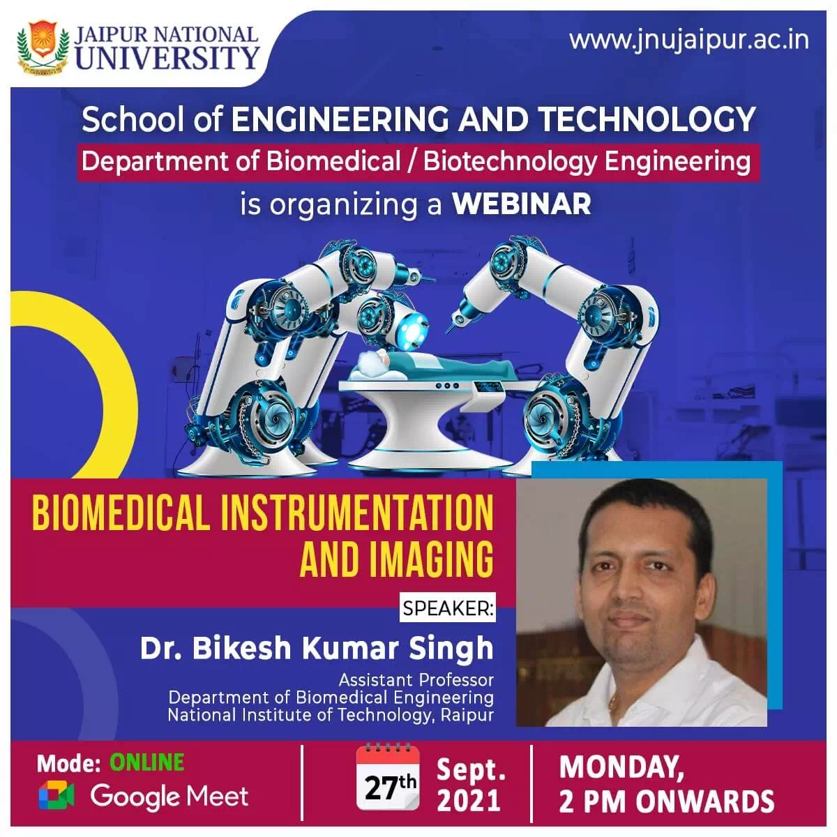 School of Engineering & Technology's Departments of Biomedical and Biotechnology Engineering