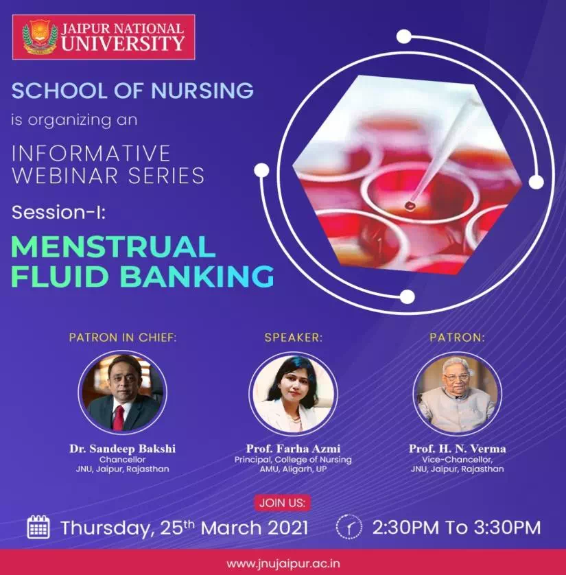 Menstrual Fluid Banking